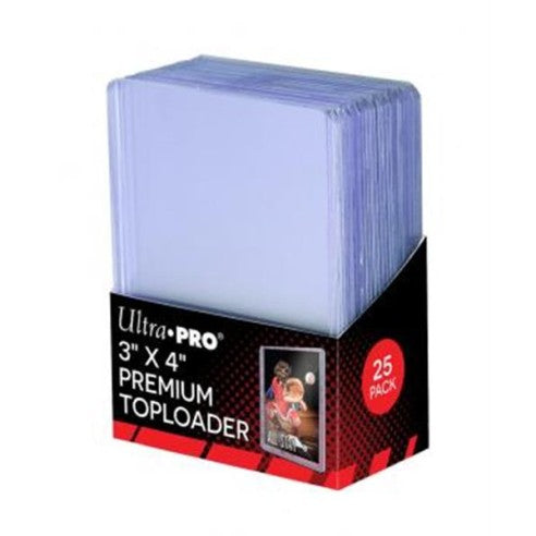 Ultra Pro Toploader Standard 3" x 4" Super Clear Premium (25 pezzi)